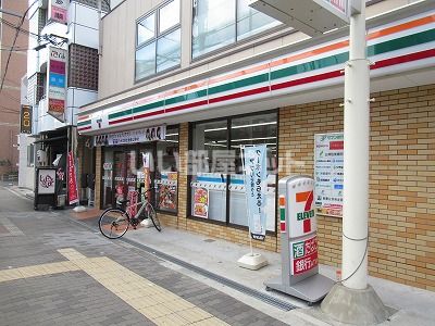 コンビニ　セブンイレブン 大阪中浜3丁目店（コンビニ）まで416m