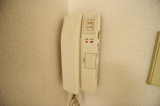 セキュリティ　※別部屋の写真です