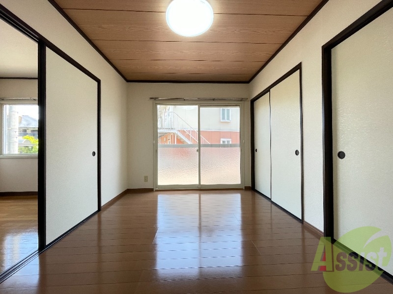 その他部屋・スペース　寝室には６帖の洋室をお使いください！使いやすい広さです！