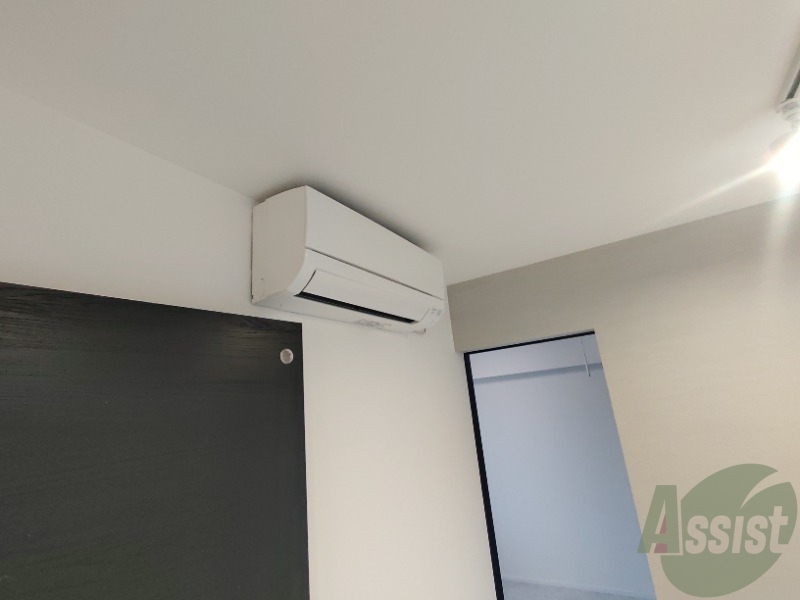 その他設備　リビングのエアコンで暑い日も寒い日も快適に過ごせます