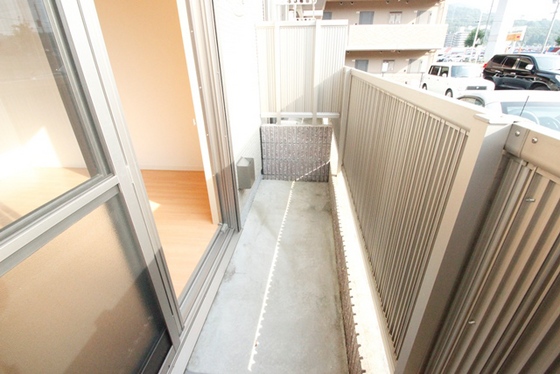 バルコニー　※別号室の写真です