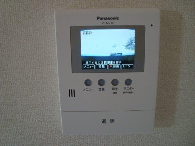 セキュリティ　モニター付きインターホン
