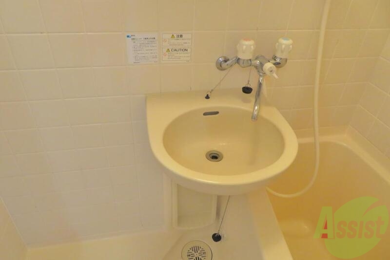 洗面設備　洗面はこちらです。歯磨きもバッチリです。