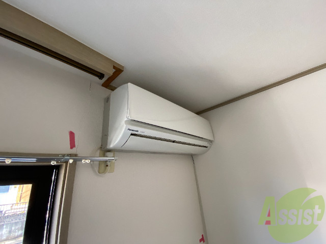 その他設備　エアコンは設置済みなので１年中快適に過ごせますね。