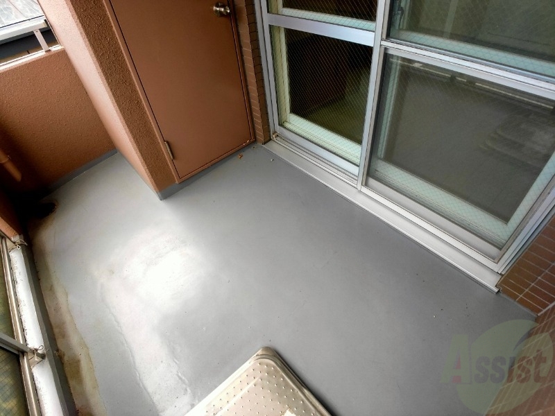 バルコニー　バルコニーです。洗濯物を干したり一息ついたりできますね！