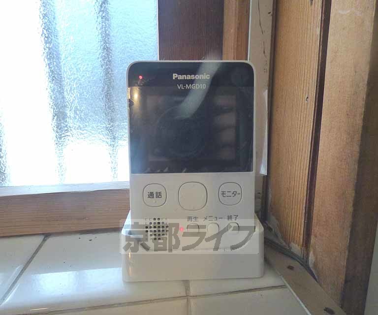 セキュリティ　来客確認できます。