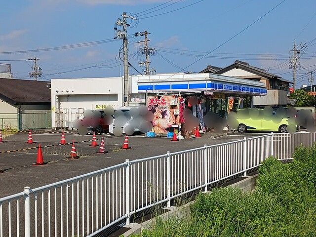 コンビニ　ローソン岐南町三宅店（コンビニ）まで568m