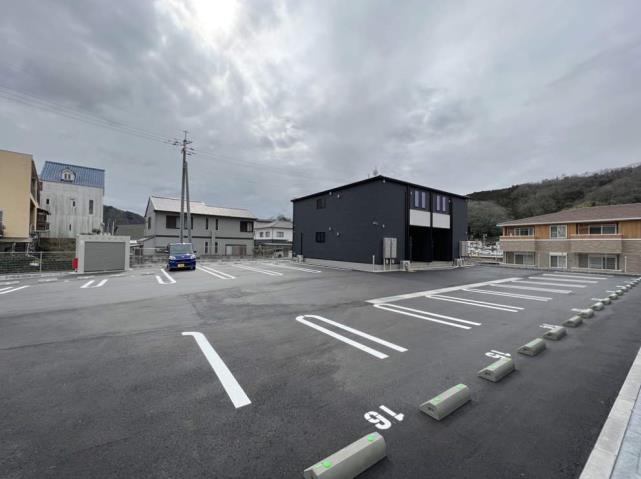 駐車場　眺望