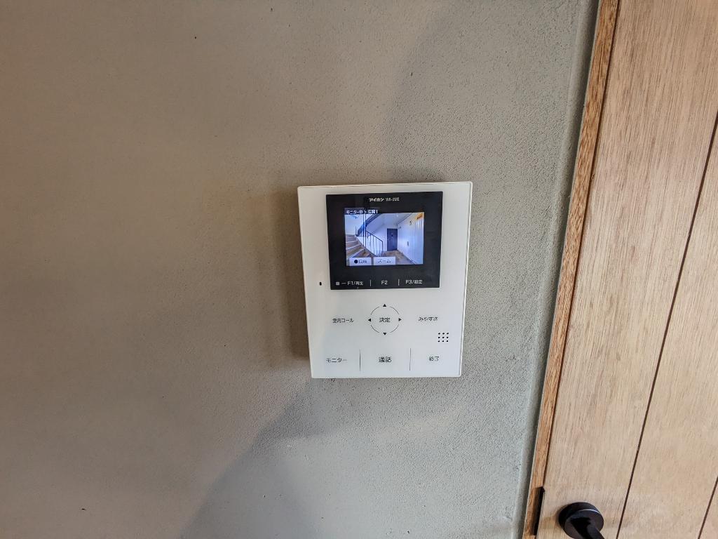 セキュリティ　カメラ付インターホン