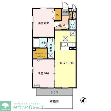 プレジオ壱番館の間取り