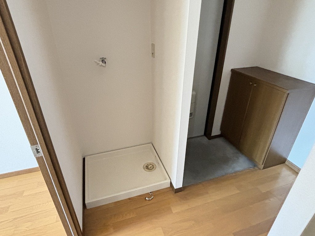 洗面設備　室内洗濯機置場
