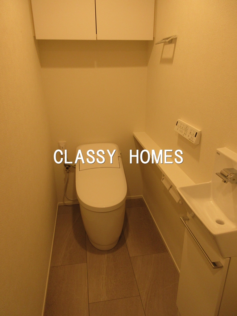 トイレ　2008年竣工ホワイトタワー浜松町：トイレ