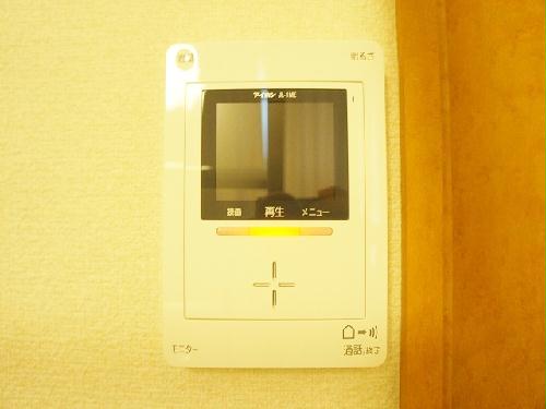 セキュリティ　モニター付きインターホン