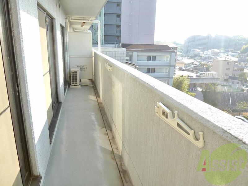 バルコニー　広いバルコニーです。洗濯物を外に干せる喜び、感じれますよ！！