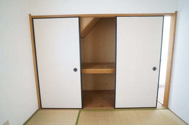 収納　大きなスペースがあり、収納には困りません