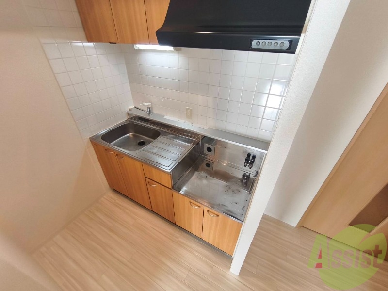 キッチン　キッチンは調理スペースもあり料理がはかどりそうです。