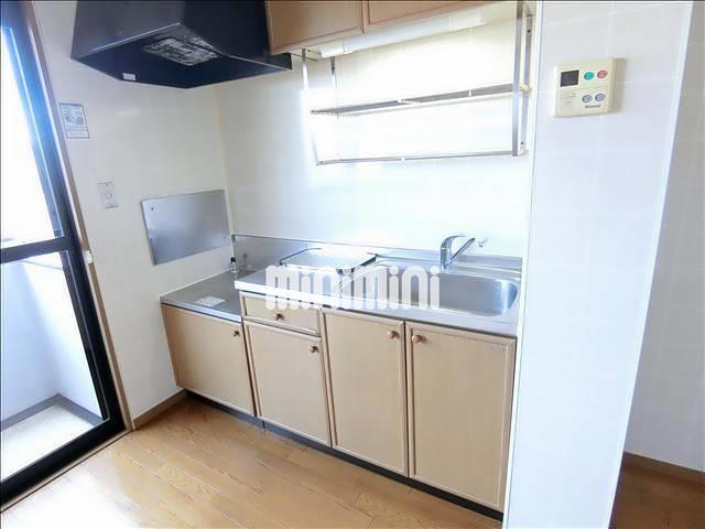 キッチン　２口コンロ設置可能なキッチンです。