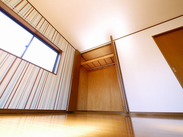 収納　たっぷりとした収納スペースです