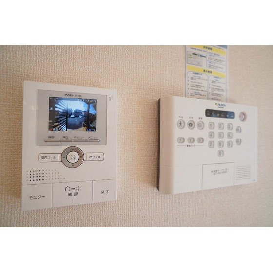 セキュリティ　ＴＶインターホン、ＡＬＳＯＫホームセキュリティ搭載
