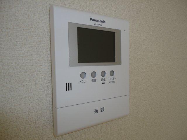 セキュリティ　モニター付きインターホン