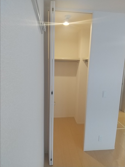 収納　ウォークインクローゼット