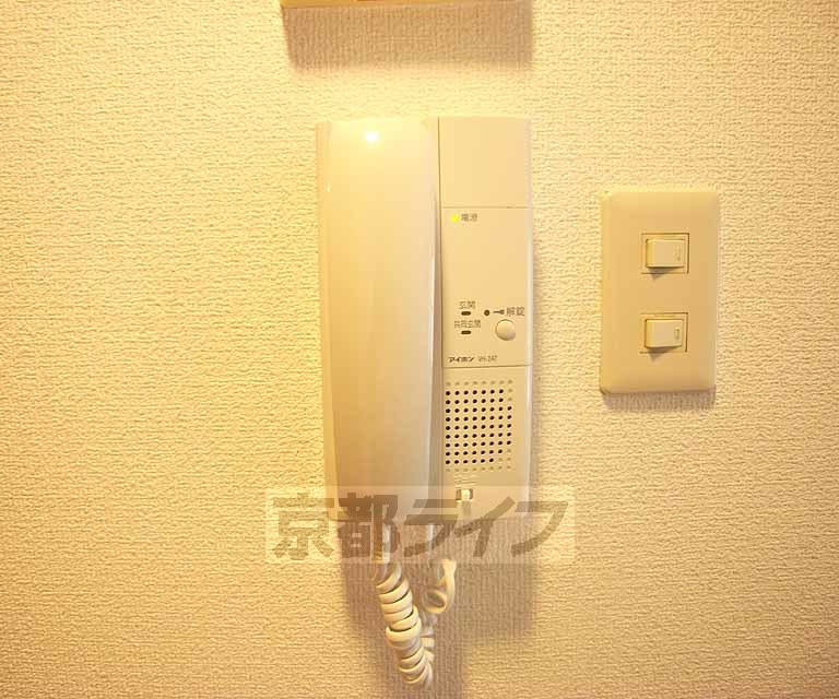 セキュリティ　声が聞こえて安心です。