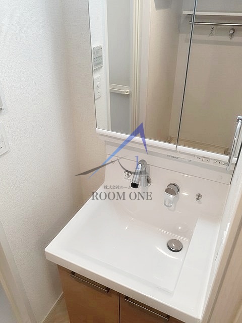 洗面設備　洗面台です。