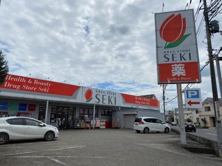 ドラックストア　ドラッグストアセキ 上小町店（ドラッグストア）まで539m