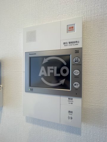 セキュリティ　コンフォリア新大阪宮原Q　モニター付きインターホン