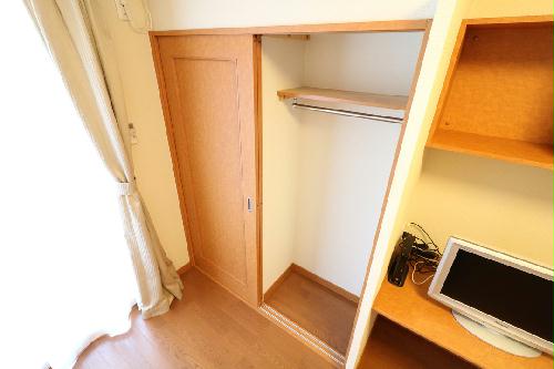 収納　大切な衣類を収納出来る大型クローゼットあり