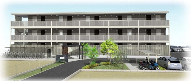 建物外観　外観パース