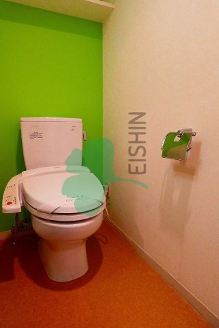 トイレ　清潔感のあるトイレです。