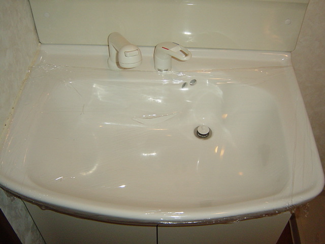 洗面設備　洗髪洗面化粧台