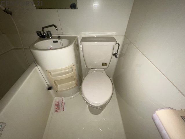 トイレ　掃除のしやすいシンプルなトイレです！