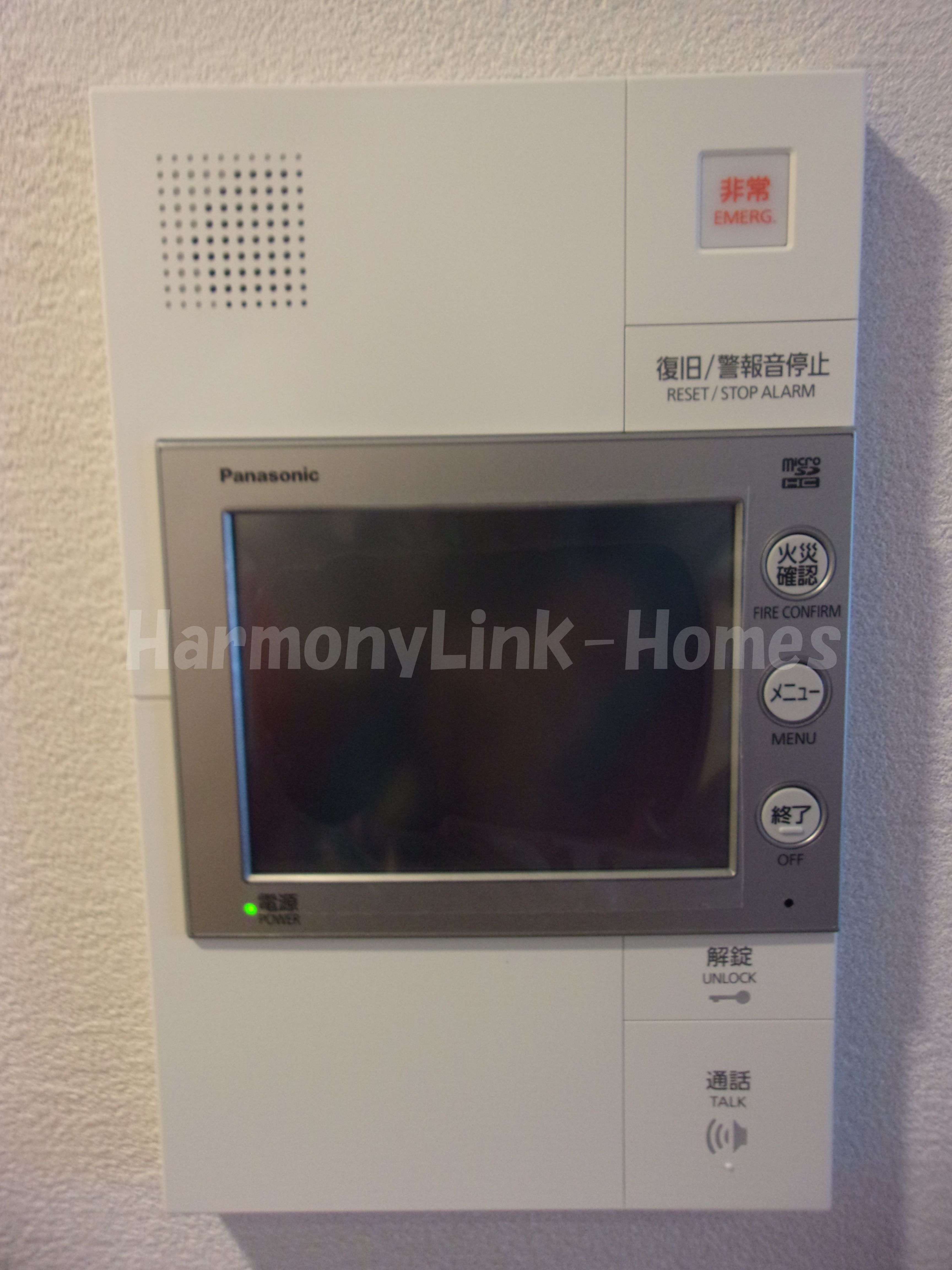 セキュリティ　デュオフラッツ板橋本町のＴＶ付インターホン☆