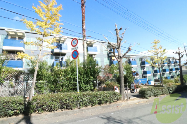 建物外観　芦屋市朝日ケ丘町「サンヒルズ芦屋１号棟」