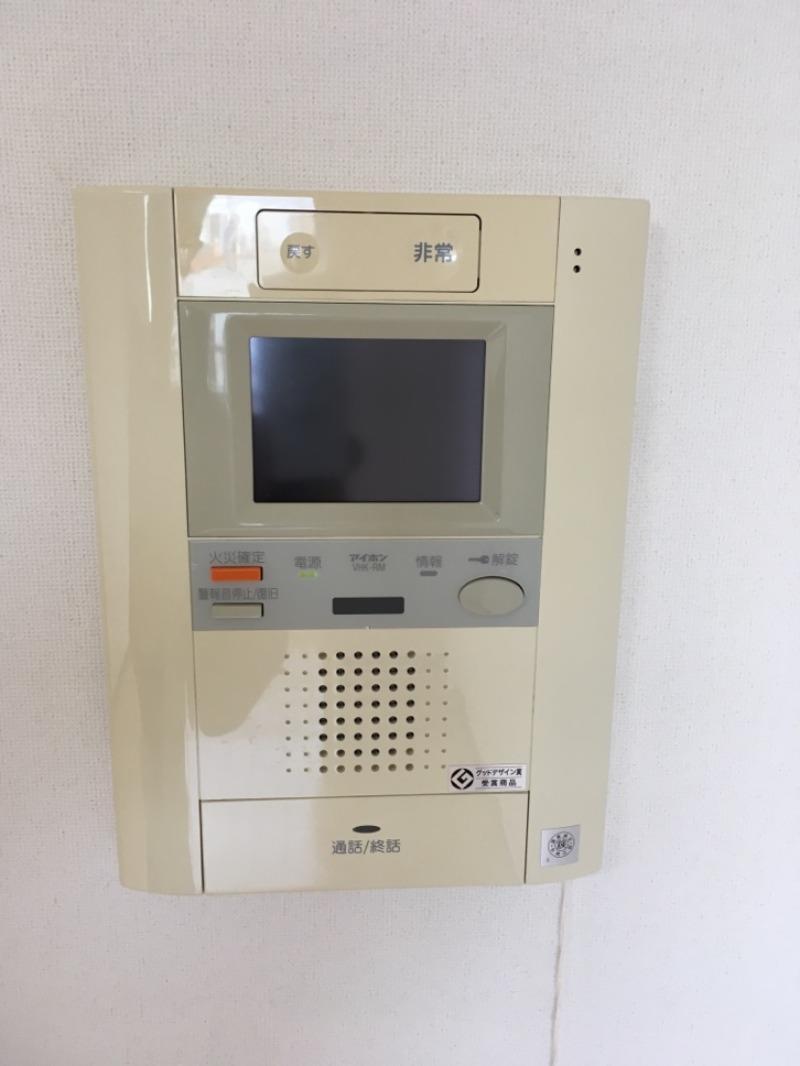 セキュリティ　モニタ付きインターホン