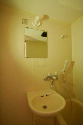 洗面設備　フローラ本駒込の洗面所