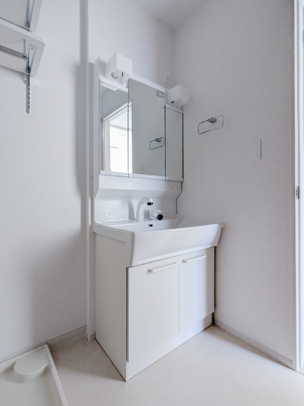 洗面設備　図面と現状に相違がある場合には現状を優先