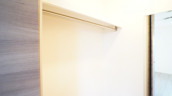 収納　ウォークインクローゼット