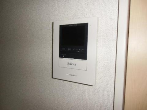 セキュリティ　カメラ付インターホン（イメージ）