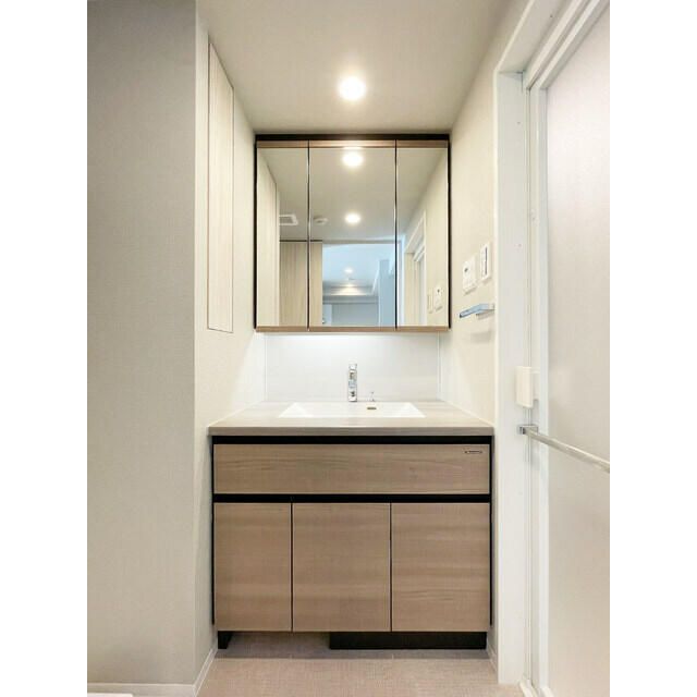 洗面設備　バウスステージ練馬豊玉　練馬区豊玉中３