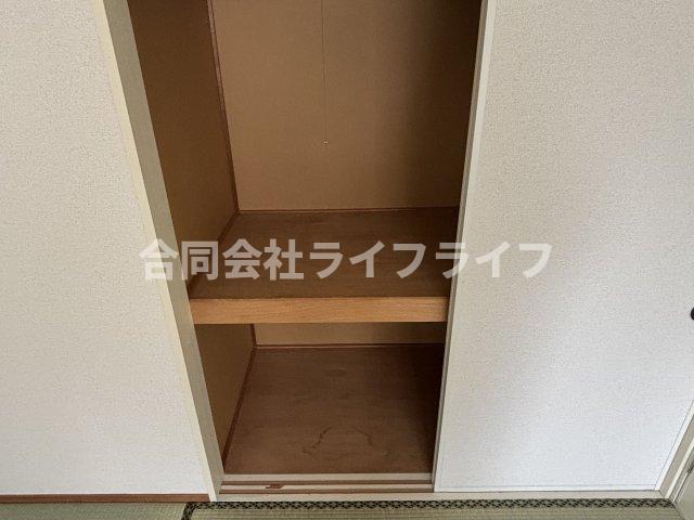 収納　ちょっとした収納スペースも充実しています