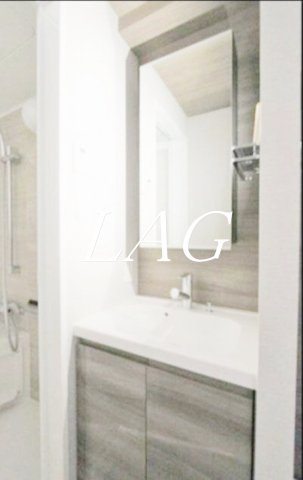 洗面設備　洗面台です。