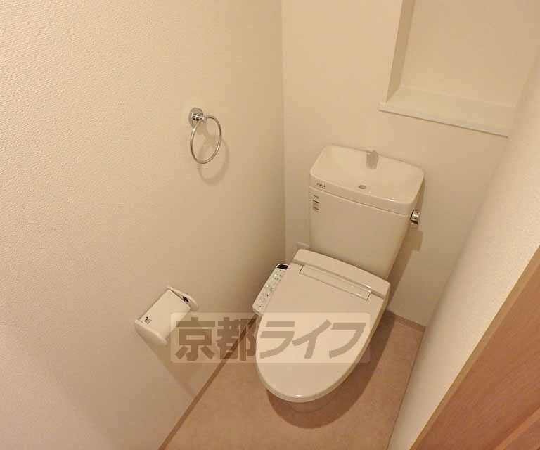 トイレ　清潔感のあるトイレです。