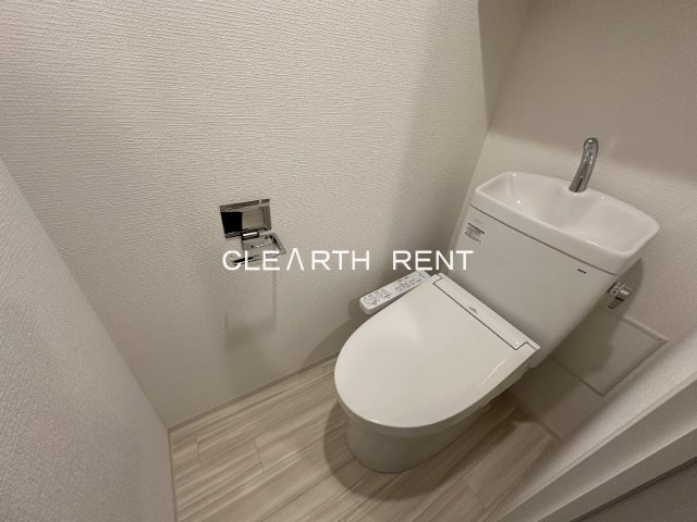 トイレ　清潔感のあるトイレ