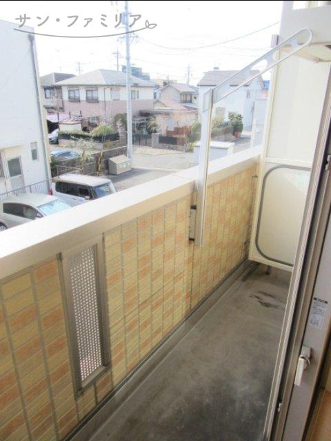 バルコニー　同一物件別部屋写真