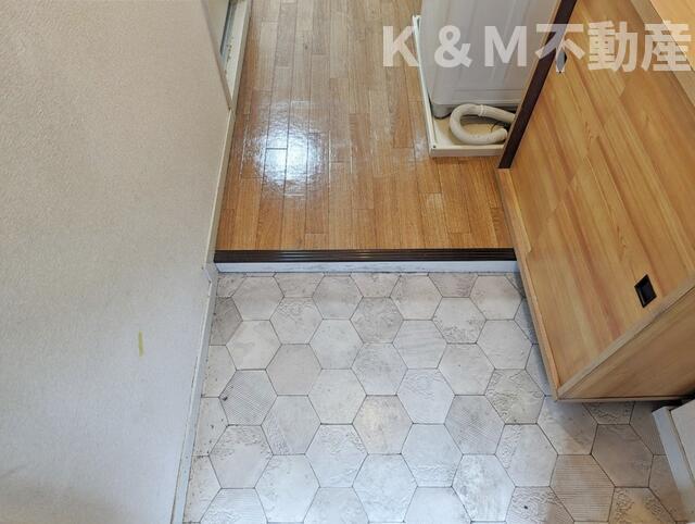 玄関　ゆったりとした玄関です