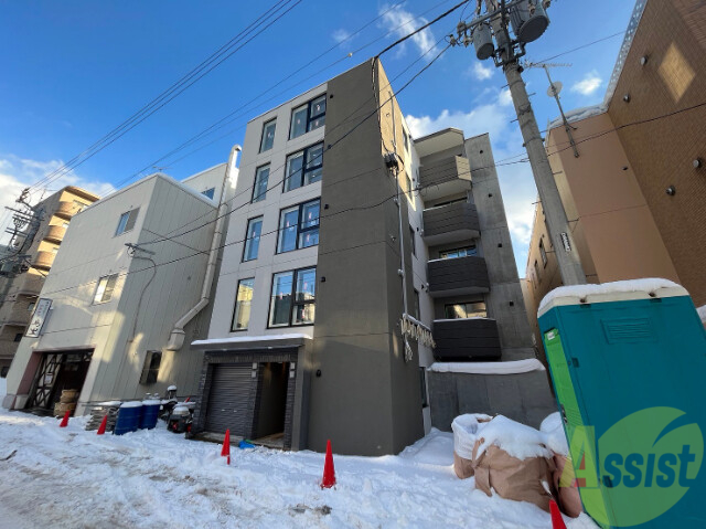 建物外観　札幌市北区麻生町「Ｆ／ＬＥＡＤ麻生」