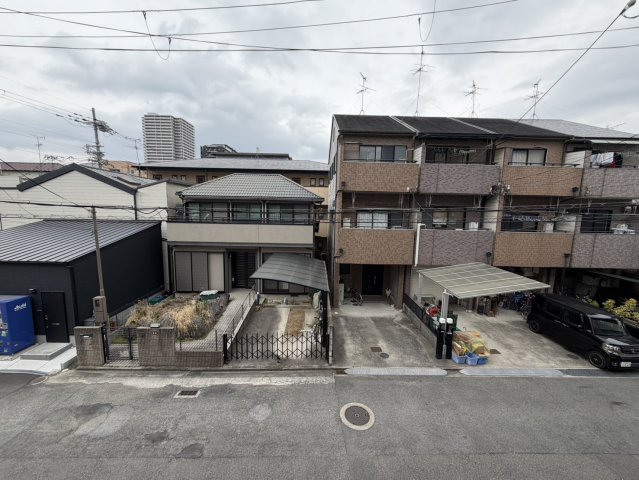 眺望　東向きです